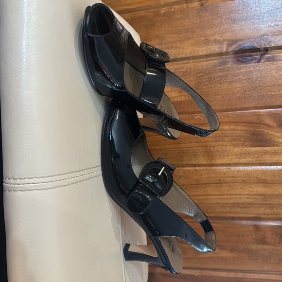 Anyi Lu black heels 37 1/2 - Picture 2 of 10